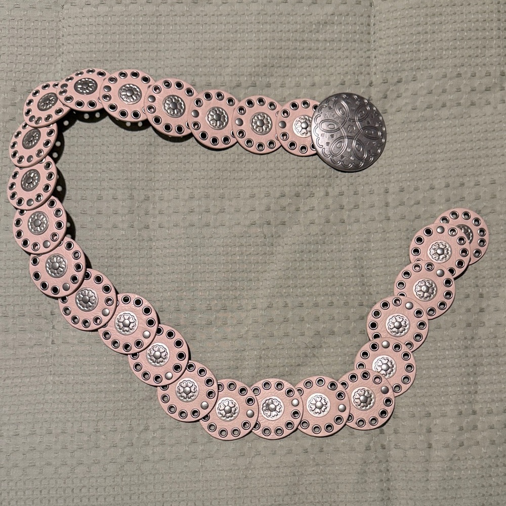 Stylish cream and Silver Women's Belt
